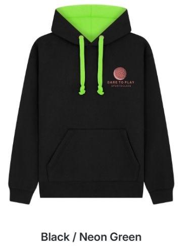 Copleston contrast colour leavers hoody